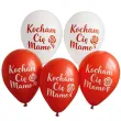 balony kocham cie mamo pastel mix godan 12 5 szt