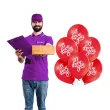 balony kocham cie pastel bialy belbal 12 6 szt