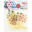 balony kolorowe grochy transparentne gemar 13 5 szt