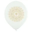 balony komunia swieta ihs w ornamencie bialy 12 6 szt