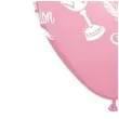 balony komunia symbole rozowe pastel qualatex 11 25 szt
