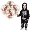 balony konfetti halloween dynia transparentny folat 12 4 szt