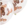 balony konfetti halloween dynia transparentny folat 12 4 szt