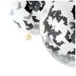 balony konfetti halloween nietoperze transparentny folat 12 4 szt
