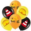 balony koparka i ciezarowka budowa partypal 12 6 szt