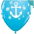 balony kotwica morski qualatex 11 25 szt