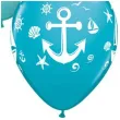 balony kotwica morski qualatex 11 25 szt
