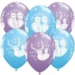 balony kraina lodu 2 pastel mix qualatex 12 6 szt