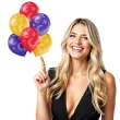 balony ksiezyce i gwiazdy mix belbal 12 6 szt