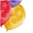 balony ksiezyce i gwiazdy mix belbal 12 6 szt