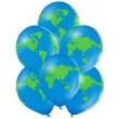 balony kula ziemska niebieskie belbal 12 6 szt