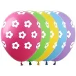balony kwiaty pastel mix show 12 5 szt