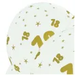 balony lateksowe gold 18 biale adikbal 12 5 szt