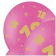 balony lateksowe gold 18 fuksja grabo 12 5 szt