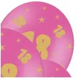 balony lateksowe gold 18 fuksja grabo 12 5 szt