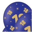 balony lateksowe gold 18 granatowe grabo 12 5 szt