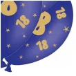 balony lateksowe gold 18 granatowe grabo 12 5 szt