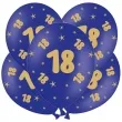 balony lateksowe gold 18 granatowe grabo 12 5 szt