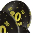 balony lateksowe gold 30 czarne grabo 12 5 szt