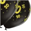 balony lateksowe gold 30 czarne grabo 12 5 szt