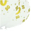 balony lateksowe gold 50 biale b balloons 12 5 szt