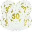 balony lateksowe gold 50 biale grabo 12 5 szt