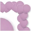 balony lateksowe pastel decomex fioletowy jasny 5 100 szt