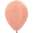 balony lateksowe sempertex 5 rosegold metallic 50 szt dekoracje profesjonalne
