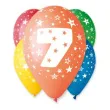 balony liczba 7 pastel mix gemar 12 5 szt