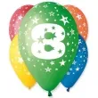 balony liczba 8 pastel mix gemar 12 25 szt