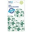 balony liscie bluszczu biale belbal 12 6 szt