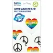 balony love and peace pacyfka bialy belbal 12 6 szt