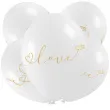 balony love serca bialy arpex 11 5 szt
