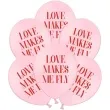 balony loves makes me fly pastel rozowe strong 12 6 szt