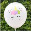 balony magiczne jednorozce biale dekoracjepolska 12 5 szt