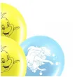 balony mala syrenka arielka i florek blekitno zolty pastel procos 11 8 szt