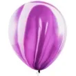balony marmur fioletowy partydeco 12 6 szt