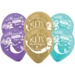 balony mermaid wishes mix amscan 11 6 szt