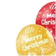 balony merry christmass metalik mix belbal 12 6 szt