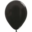 balony metalik czarny sempertex 12 50 szt