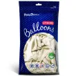 balony metallic biale 12 strong 20 szt