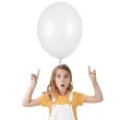 balony metallic biale 12 strong 50 szt