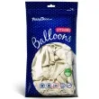 balony metallic biale 9 strong 100 szt
