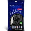 balony metallic czarne 10 strong 20 szt