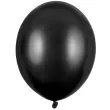 balony metallic czarne 12 strong 50 szt