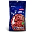 balony metallic czerwone 5 strong 100 szt