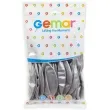 balony metallic srebrny gemar 19 25 szt