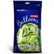 balony metallic zielone limonkowe 9 strong 10 szt