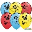 balony mickey mouse mix qualatex 11 25 szt