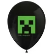 balony minecraft creeper zielony czarny pastel procos 11 8 szt